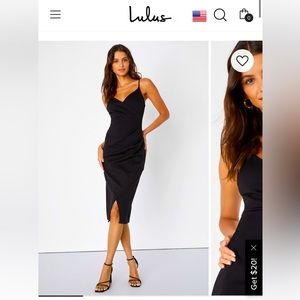 Lulus little black dress